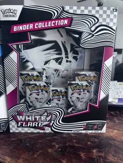 Pokemon Black Bolt and White Flare Binder Collection Bundle Set of 2 - Image 2