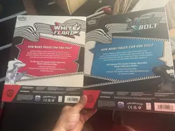 Pokemon Black Bolt and White Flare Binder Collection Bundle Set of 2 - Image 3