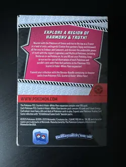 Pokemon Card Game - White Flare SV10.5 Booster Bundle Brand New Sealed - Image 2