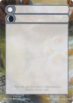 4x Double-Faced Helper Card (5) MTG Innistrad: Midnight Hunt NM Magic Regular - Image 1