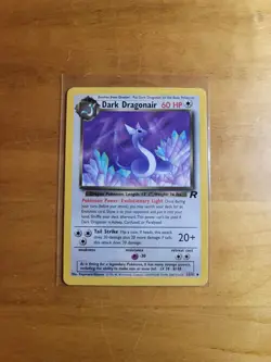 Dark Dragonair 33/82 Team Rocket 1999-2000 Uncommon Vintage Pokemon TCG Card LP - Image 1