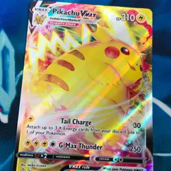 Pikachu VMAX - SWSH286 - Black Star Ultra Rare Promo Holo - Pokemon Card - NM - Image 2