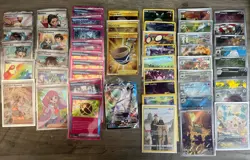 Pokemon TCG V Card Lot Of 50 NM Full Art Trainers, Secret Rare, Galarian Gallery - Image 1