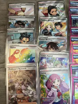 Pokemon TCG V Card Lot Of 50 NM Full Art Trainers, Secret Rare, Galarian Gallery - Image 2