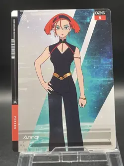 Carddass GUNDAM CARD COLLECTION GQuuuuuuX BANDAI 026 Annqi - Image 1