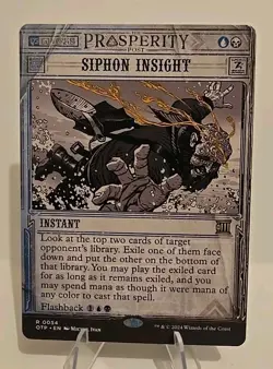 Siphon Insight MTG Outlaws of Thunder Junction: Breaking News Regular - Image 1
