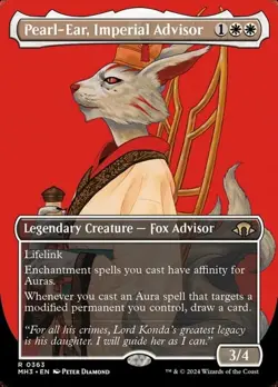 Pearl-Ear, Imperial Advisor - Extended Art MH3 NM MTG - Image 1