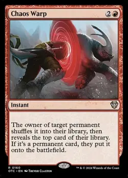 Chaos Warp OTJC NM MTG - Image 1