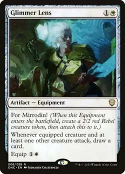 Glimmer Lens Phyrexia: All Will Be One Commander NM MTG - Image 1