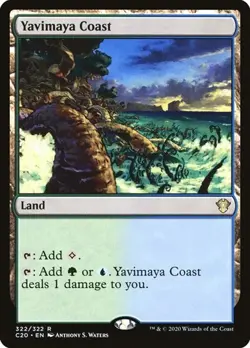 Yavimaya Coast Commander 2020 NM MTG - Image 1