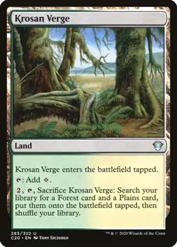 2x Krosan Verge Commander 2020 NM MTG - Image 1