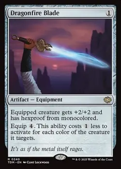 Dragonfire Blade TDM NM MTG - Image 1
