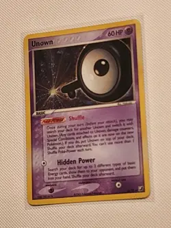 Pokemon Unown Q/28 - Unseen Forces Holo Rare Card Excellent Condition - Image 10