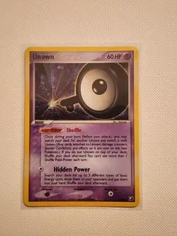 Pokemon Unown Q/28 - Unseen Forces Holo Rare Card Excellent Condition - Image 9