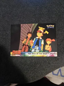 Pokemon Topps The Best of the Best #20 Mewtwo Strikes Back Blue Logo - Image 1