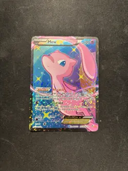 Mew EX 2013 Pokemon Legendary Treasures Radiant HOLO FULL ART RC24/RC25 - Image 1