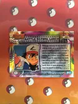 Pokemon TCG Battle Before Lunch Pokemon Topps Mewtwo Strikes Back 10 - Image 2