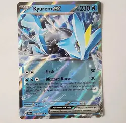 Kyurem ex - 028/086 - Holo - NM - Double Rare - Black Bolt - Pokemon A55 - Image 1