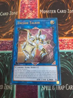 Yugioh Encode Talker SDCL-EN041 Ultra Rare 1st Edition Near Mint - Image 1