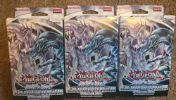 YUGIOH 3x Structure Deck: Saga of Blue-Eyes White Dragon 2022 Unlmted Edition - Image 1