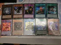 Yugioh Quarter Century Secret Rare Lot, 21 Cards Total - Image 1