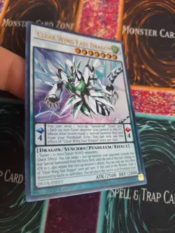 Yugioh Clear Wing Fast Dragon DUDE-EN011 Ultra Rare 1st Edition Near Mint - Image 2