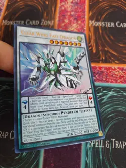 Yugioh Clear Wing Fast Dragon DUDE-EN011 Ultra Rare 1st Edition Near Mint - Image 2