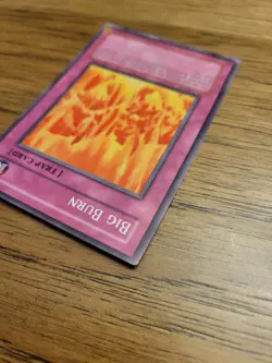 YuGiOh! Big Burn IOC-047 Super Rare 1st Edition Invasion of Chaos Holo - Image 5
