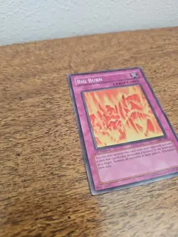 YuGiOh! Big Burn IOC-047 Super Rare 1st Edition Invasion of Chaos Holo - Image 3
