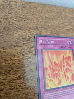 YuGiOh! Big Burn IOC-047 Super Rare 1st Edition Invasion of Chaos Holo - Image 4