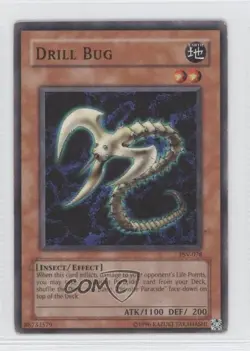 Drill Bug Unlimited YuGiOh Pharaoh's Servant #PSV-078 2002 READ - Image 1