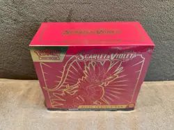 Pokemon Scarlet and Violet Elite Trainer Box ETB Koraidon Sealed - Image 1