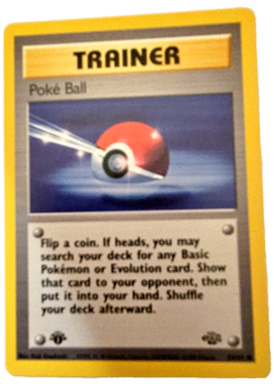 1999 Pokemon TCG 1st Edition Poke Ball Wizards Of The Coast Jungle Card 64/64 - Image 1