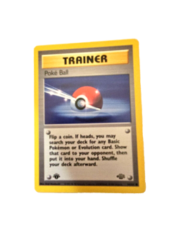1999 Pokemon TCG 1st Edition Poke Ball Wizards Of The Coast Jungle Card 64/64 - Image 4