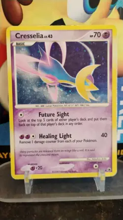 CRESSELIA LV. 43 Majestic Dawn Series POKEMON Holo 2008 Trading Card 2/100 - Image 1