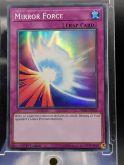 Mirror Force Super Rare DASA-EN039 LP/NM Yugioh Card - Image 1