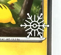 Pikachu 025/165 Pokemon TCG Holiday Calendar 2025 Holo Festive Stamp Promo Card - Image 4