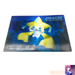 Jirachi Wish Maker Pokemon Post Card 3D Vintage Nintendo Bandai Japanese 2003 - Image 1