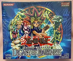 2003 Yugioh! Legacy of Darkness 24 Pack Booster Box (FACTORY SEALED) - Image 1