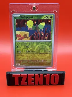 Bellsprout Reverse Holo SV: Scarlet & Violet 151 069/165 Pokemon TCG Card NM - Image 1