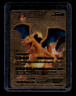Pokemon Pokemon - Charizard V *Gold Foil* Card SMP 26-43 With Top Loader - Image 1