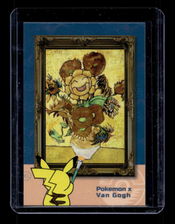 Pokemon X Eevee Van Gogh Cracked Ice Holo Electric Pikachu Card Database - Image 1