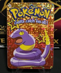 Pokemon Ekans vending prism holofoil card, vintage #23, Nintendo - Image 1