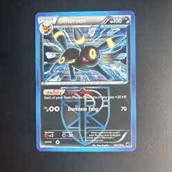 Pokemon TCG Umbreon 64/116 Holo Rare Card Plasma Freeze See Photos For Condition - Image 2