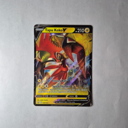 Tapu Koko V 050/163 Battle Styles Holo Rare NM Pokemon Card - Image 1