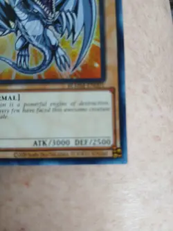 YUGIOH • BLUE EYES WHITE DRAGON • SECRET RARE • BLMM-EN001 • 1st EDITION • NM - Image 4