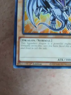 YUGIOH • BLUE EYES WHITE DRAGON • SECRET RARE • BLMM-EN001 • 1st EDITION • NM - Image 5