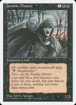 Zombie Master 4th Edition LP MTG - Image 1