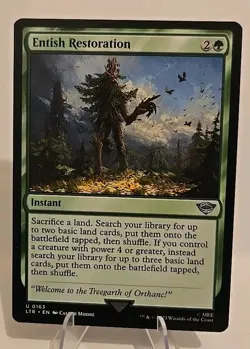 Entish Restoration MTG Universes Beyond: the Lord of the Rings: Tales of... - Image 1