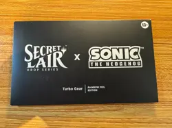 MTG: Secret Lair x Sonic: Turbo Gear Foil Edition SEALED - Image 1
